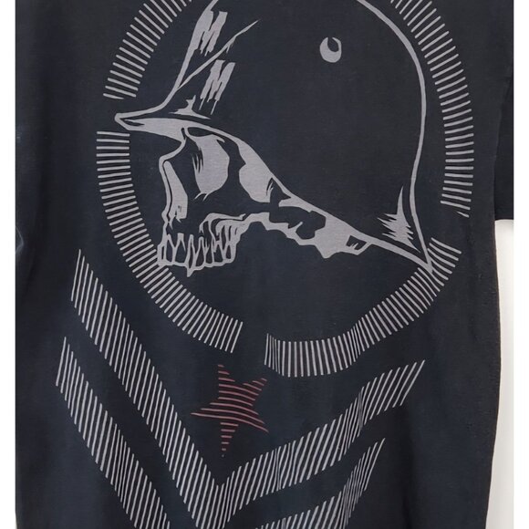Vintage Metal Mulisha Men's Large Short Sleeve T, Black With Skull Graphic - Picture 2 of 7